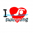 i love swimming