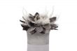 Feathers, beads and candle