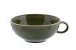Green ceramic cup