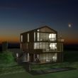 3D rendering house