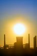 Industrial sunset