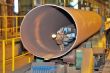 industrial machine for making steel pipes