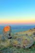 sunset in the mountains landscape