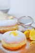 donut with lemon