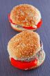 Sandwiches with hamburger