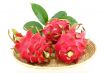 dragon fruits isolated on white background