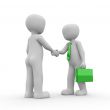 shakehands green