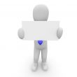 Business Card blue