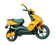 Modern scooter isolated