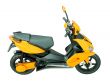 Modern scooter isolated