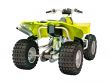 Quad bike isolated