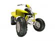 Quad bike isolated