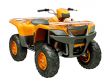 Quad bike isolated