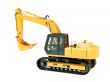 Excavator isolated 