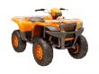 Quad bike isolated