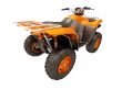 Quad bike isolated