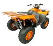 Quad bike isolated