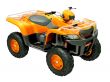 Quad bike isolated