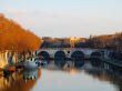The River Tiber, Rome, Italy