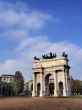 The Arch of Peace in Milan