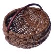 Wicker Basket On White Background