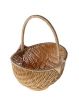 Wicker Basket On White Background