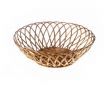 Wicker Basket On White Background