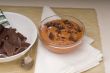 fresh homemade chocolate mousse