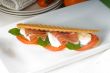 panini caprese and parma ham