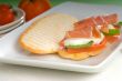 panini caprese and parma ham