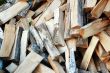 Firewood of various breeds of trees.