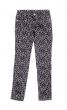 gray pants with leopard print