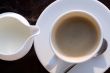 cup of coffee and milk