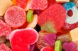 Mixed colorful jelly candies