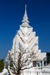 spire of the White Temple in Chiang Mai, Thailand