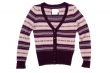 isolated woolen sweater on white