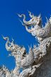 Close up detail of the White Temple Chiang Rai