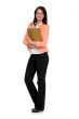 young business woman with a folder