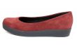 One red female shoe