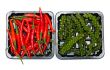 red and black pepper