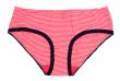 Women`s striped cotton panties
