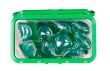 Green gel laundry capsules