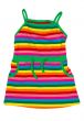 children`s striped sundress