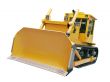 Heavy crawler bulldozer  isolated 