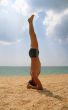 Yoga at the seashore