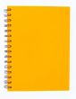 notebook on white background 