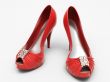 Women`s red shoes