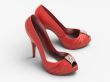 Women`s red shoes