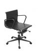Gray office chair isolated