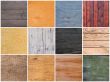 Set of textures of wood